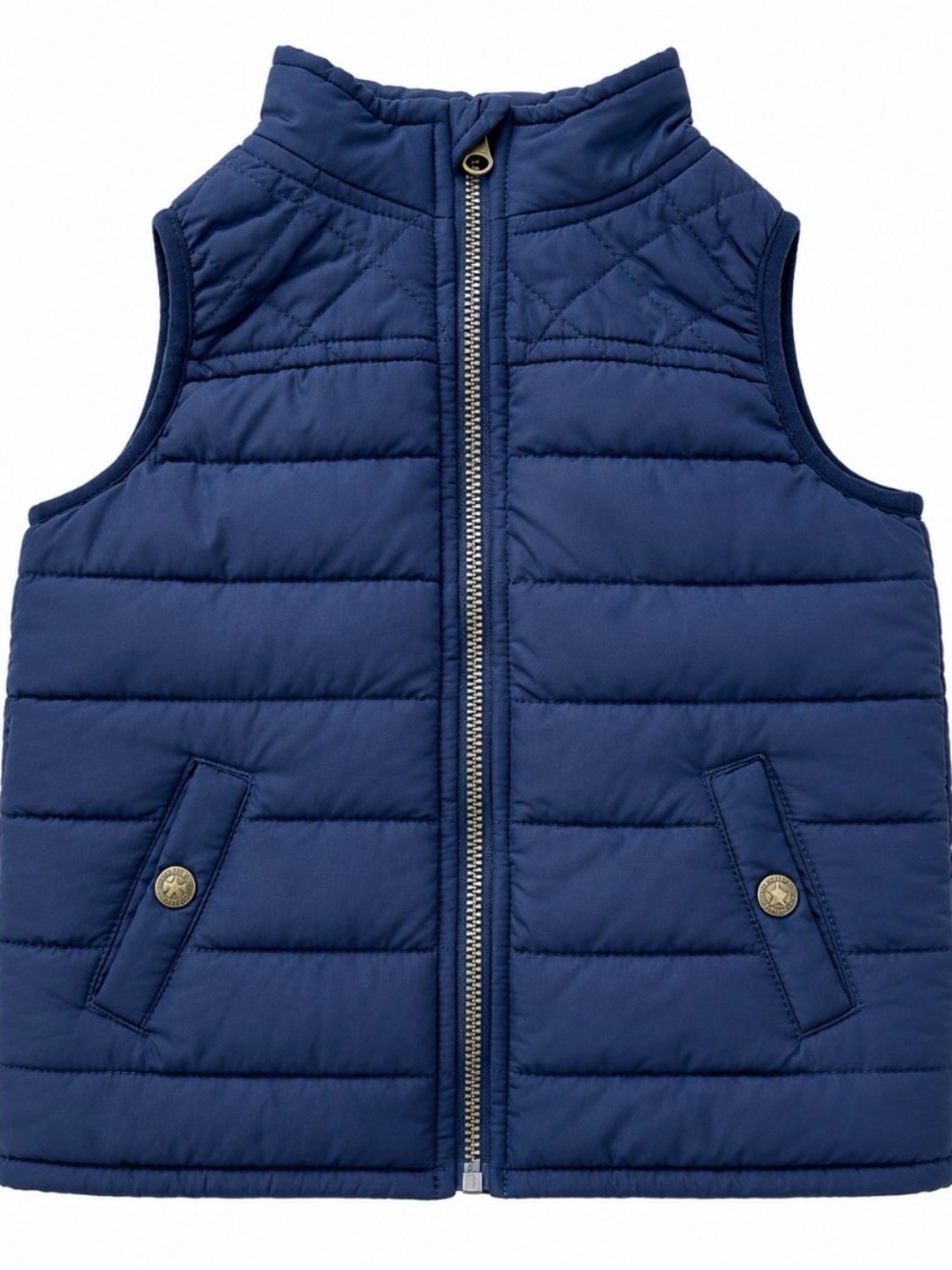 Kids Headquarters Navy Toddler Puffer Vest